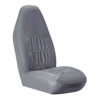 grey simulated leather ford truck bucket seat cover new one