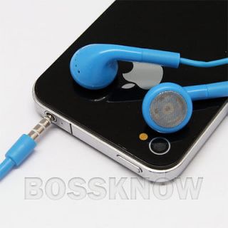 Blue Normal 3.5mm Earpiece For Samsung Galaxy S Duos S7562 S2 SII S3 