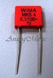 wima mks4 100nf 100v capacitor 10pcs from hong kong time