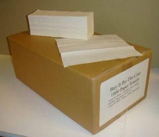 bulk 1000 9 x 9 white c fold paper towels  18 19  