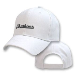 ATHLETIC MATHEWS FAMILY NAME EMBROIDERED EMBROIDERY SPORT BASEBAL CAP 