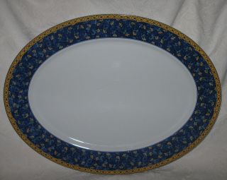   Alegre CANARIAS Large Oval Serving Platter 16.75 Made in Portugal