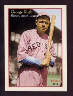 1916 Babe Ruth – rare pitcher card, Boston Red Sox, Miller Press, $ 