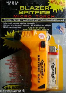 blazer spitfire micro torch b 52 brand new in package