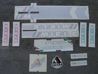 miele bicycle decal sticker set not remade from canada time