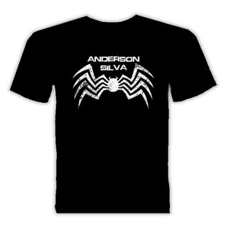 anderson silva spider symbol t shirt