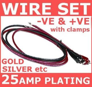 wire clamp set 25 amps gold plating machine rectifier time