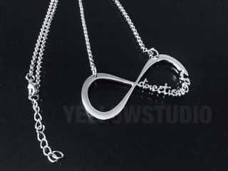   1D   One Direction Directioner Infinity Infinite Necklace   Brand New
