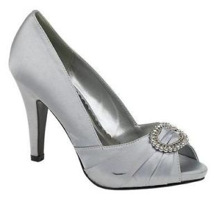 New Womens PeepToe Evening,Proms, Bridesmaids Sandal in Sizes 3 8