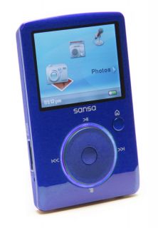 SanDisk Sansa Fuze Blue 4 GB Digital Media Player