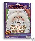 santa claus eyebrows mohair style self adhesive new quick look buy it 