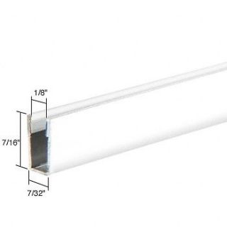 White Standard Storm Window Frame for Double Strength Glass
