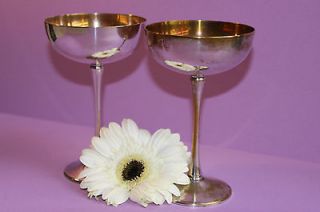 goblets raimond silverplate made in italy 