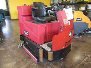 newly listed factory cat 350 riding floor scrubber fully refurbished