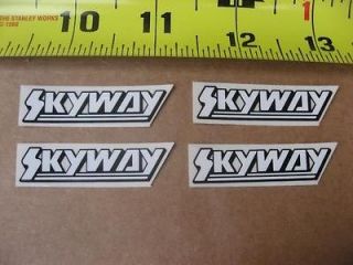 skyway ta street beat styler nos 4 sticker bmx decal
