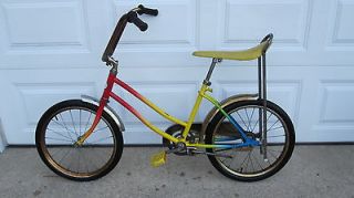  & Roebuck Free Spirit bicycle w/ Yellow banana seat 05 77