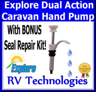HAND WATER PUMP EXPLORE BRAND SUIT RV CARAVAN CAMPER TRAILER REPLACES 