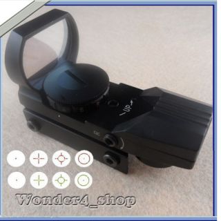   Holographic 4 Reticle Reflex Red and Green Dot Reticle Sight Scope