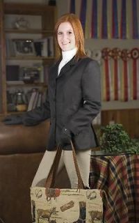 gatsby girl ladies competition riding coat black 10r time left