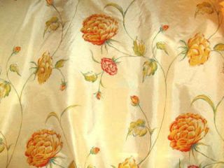 gorgeous silk taffeta floral print fabric tia maria time left