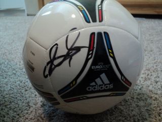 Iker Casillas Signed 2012 Euro Cup Soccer Ball with proof