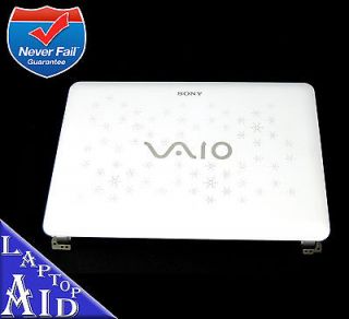 sony vaio vpcw121ax 35sy2lhn000 white back cover webcam one day