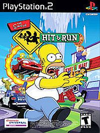 simpsons hit and run ps2 playstation 2 game time left