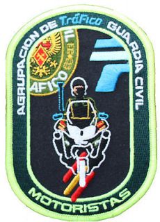 SPAIN Guardia Civil Police patch   Polizei Abzeichen (MOTORCYCLE 