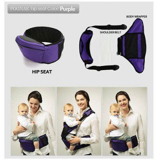 Newly listed Baby Hip Seat Pognae Todder & Wrapper Set Purple*