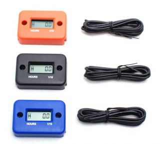 Hour Meter Small Engine hourmeter for Marine ATV Motorcycle Snowmobile 