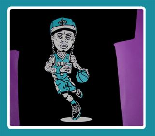 Cajmear Lil Wayne YMCMB New Orleans Hornets shirt saints trukfit 