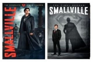   Smallville DVD Ninth and Tenth 9th 10th Seasons 9 & 10 Nine Ten Season