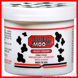 Udderly Smooth Body Udder Skin Moisturizer Cream 12 oz / 1 Jar