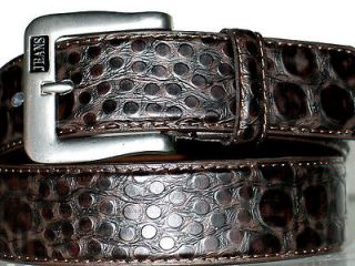 brown 1 1 2 leather big cat spots sport belt