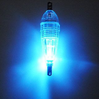 MINI LED Deep Drop Underwater Fishing Squid Lure Light blue flashing
