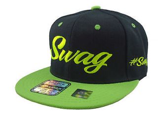 NEW VINTAGE SWAG FLAT BILL SNAPBACK CAP HAT MANY COLORS AVAILABLE
