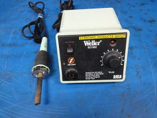 lot of 3 weller ec1002 solder stations with 1 stand  149 99 
