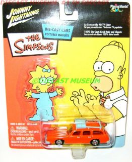 marges station wagon car the simpsons maggie diecast time left