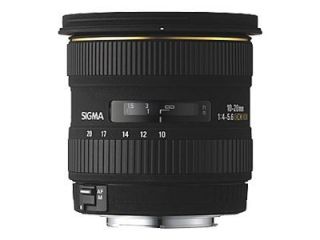 Sigma EX 10 20mm f 4.0 5.6 HSM DC Lens For Canon