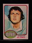 1977 Topps Mexican 0​16 Bill Stanfill Dol​phins PSA 7 SP 