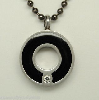   INFINITY CIRCLE CREMATION URN NECKLACE PET URN PENDANT STAINLESS URNS