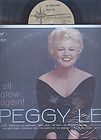 PEGGY LEE~All Aglow Again~LP~ORIG~S​HRINK~CAPITOL STAR L