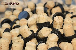 100 T Top Wine Corks Fit Standard 18.5 Wine Bottle_WINE CORK Natural 