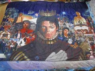 michael jackson MJ Classic breaking new Bed sheet Blanket 59.05in X 78 