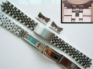 17MM STAINLESS STEEL JUBILEE BAND BRACELET FOR MID SIZE ROLEX DATEJUST 