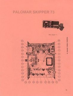 palomar skipper 73 service manual  8 99