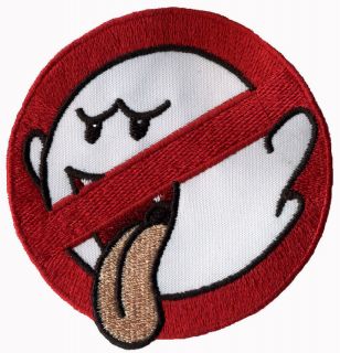 no boo ghostbusters no ghost embroidered patch one day shipping