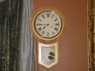 vintage regulator 31 day wall clock  217