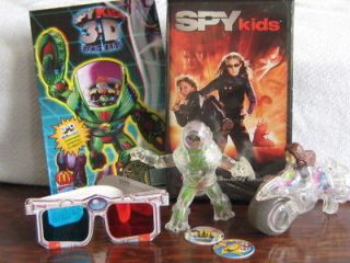 Newly listed Spy Kids 3D Comics with Glasses + McDonald Toys + VHS