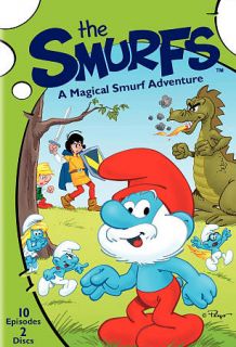 The Smurfs A Magical Smurf Adventure DVD, 2011, 2 Disc Set